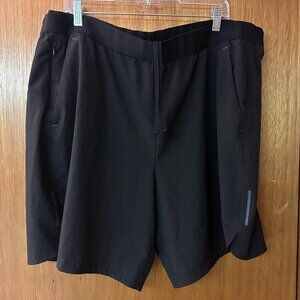 Mens 2X Russell Athletic Shorts NWOT Black